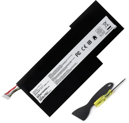MXJFYY BTY-M6K Laptop Battery for MSI MS-17B4 MS-16K3 MSI 9SEXR 9SD 10UE 10SDR 10SER, 8SC 8RD 8RC 8RX 9SC 9SCSR 9SD, MSI Stealth Pro GF63 GF65 GF75 8RC 8RD 9SC 9SCXR GS63VR GS73VR 7RG 7RG-005