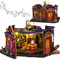 TOPBSFARNY Maßstab 1:24 Puppenhaus-Set mit Möbeln und musikalischen Bewegungen für EIN Romantisches künstlerisches Geschenk (ohne Schutzhülle)