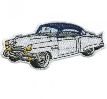 Aufnäher Patches Applikation - Auto PKW Oldtimer - Gr. ca. 10,5cm x 5cm 04118