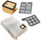 KIT 6 Sacchi / Sacchetti (Microfibra) + 6 Profumini + Filtro HEPA / EPA + Filtro MOTORE per aspirapolvere Vorwerk Folletto Kobold VK 135, 136, VK135, VK136