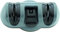 TAYLORS EYE WITNESS ABS/TPE/Diamond Wheel/Ceramic Wheel Two Stage Suction Grip Knife Sharpener, Pack of 1, Black