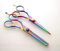 Profi Friseurschere und Effilierschere, für Linkshänder, 14 cm, inkl. Etui