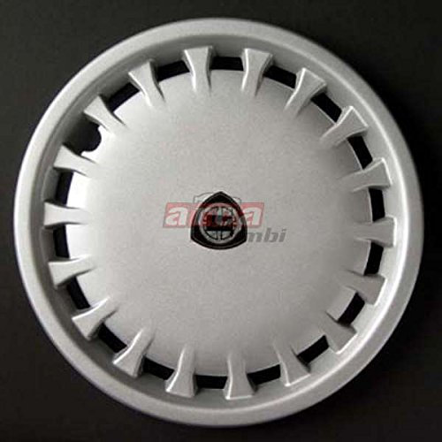 Lancia COPRIRUOTA 4 PEZZI DIAMETRO 15 COPRIRUOTA COPRICERCHIO NERO ABS