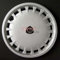 Lancia COPRIRUOTA 4 PEZZI DIAMETRO 15 COPRIRUOTA COPRICERCHIO NERO ABS