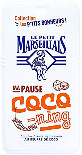 Le Petit Marseillais - Gel Douche Crème - Les P'tits Bonheurs - Beurre de Coco 250 ml