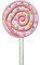 Lollipop bestickter Aufnäher zum Aufbügeln oder Aufnähen, für Kinder, Basteln, Hemd, Tasche, Stickerei-Abzeichen