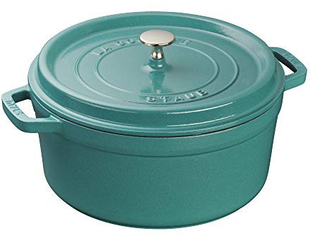 Staub Cocotte ronde 7 l 5.5-qt turquoise