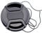 77mm Center Pinch Snap-on Front Lens Cap Suitable for Nikon/for sony/for Canon/for Pentax/for Samsung Camera,With Anti-lost Rope