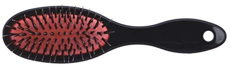 Flair Brush Boar Bristle and Nylon Bristle Small Hair Brush - Handy Size