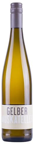 Nehrbaß - “Gelber Muskateller 2024” - Weißwein lieblich 1 x á 0,75 Liter - Vegan - Aus Deutschland (Rheinhessen) - mit Schraubverschluss - Qualitätswein