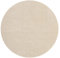Mia's Teppiche Olivia Wohnzimmer/Schlafzimmer Teppich - waschbar - 200 cm Rund, Beige