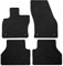 Gummi Fußmatten passend für VW Caddy ab 11/2020/Ford Tourneo Connect ab 5/2022 AZUGA AZ10092596 Gummimatten Automatten