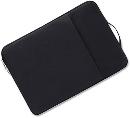 Laptop Sleeve with Handle Slim Carrying Bag Business Briefcase Compatible with 15.6 inch Laptops, Black