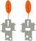 ISURE MARINE 2pcs Deck Fill Plate Key Kit Gas Fuel Water Waste Diesel Tank Filler Cap Keys Stainless Steel Multi Tool Floating Keychain for Boat Marine Yacht