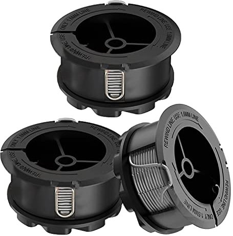 Bobina a Filo per Tagliabordi,3 Pezzi Φ1.6mm 6m F016800570 Bobina di Ricambio,Bobine per Bosch UniversalGrassCut 18 18-26 18-260 Decespugliatore