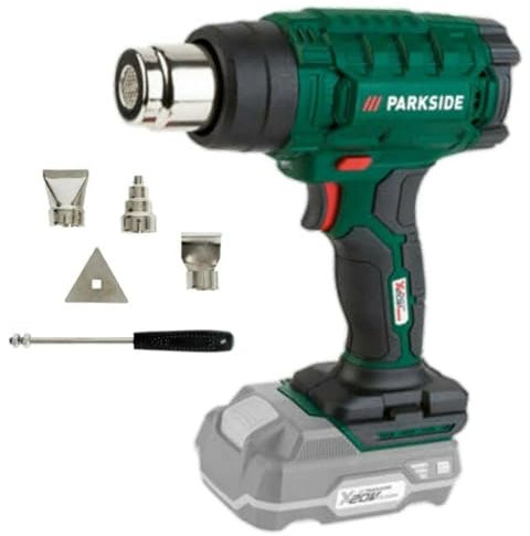 Parkside Pistola ad aria calda senza fili PHLGA 20-Li A1 20V