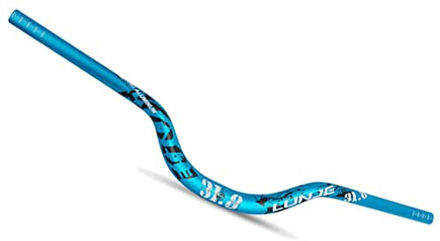 31,8Mm Mountainbike-Lenker 70Mm High Riser-Lenker 720Mm 780Mm Extra Langer Lenker Aluminiumlegierung XC/AM/DH MTB-Lenker (Color : Blauw, Size : 720mm)
