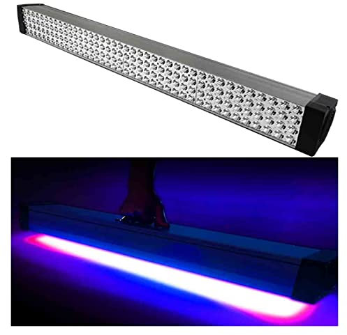 YZACK 2000W schnell aushärtende tragbare UV-Härtungslampe 395nm 405nm 365nm schattenlose Selbstklebende Drucklampe Tinte grüne Belichtung 3D-Druck (Size : 1 UK, Color : 405nm)