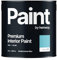 Hemway - Premium Interior Paint - Mediterranean Blue 2.5 L | Indoor Matt Finish, Acrylic & Water-Based Emulsion | Quick Dry & High Coverage for the Kitchen, Bathroom & Bedroom