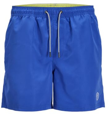 JACK & JONES Swim Shorts Bermuda Herren Badehose, Farbe:Bluing (Solid LY), Größe:5XL