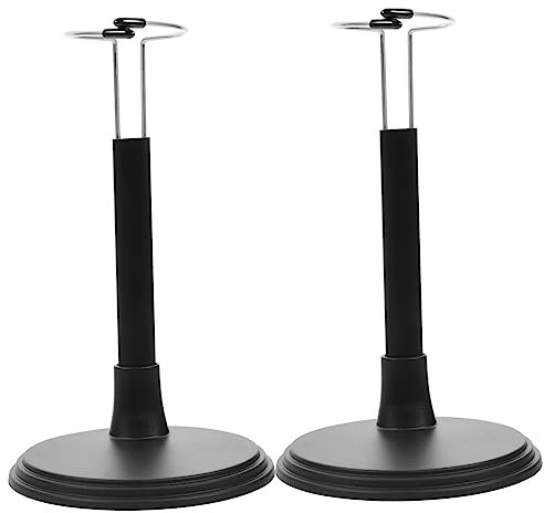 BESTonZON 2st Stützrahmen Für Puppen Unterstützung Für Puppenmodelle Groß Verstellbare Basis Ornament-präsentationsständer Verstellbarer Ständer Fensterdekoration Pvc Drahtklemme Marionette