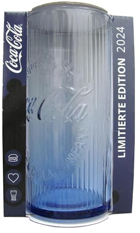 Coca C o l a & Mc Donalds - Edition 2024 - Glas - Night Blue (Blau)
