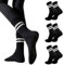 Risipu 3 Paar Stoppersocken Yoga Socken Damen,AntiRutschSocken für Pilates Barre Ballett Tanz Trampolin (DE/NL/SE/PL, Alphanumerisch, Einheitsgröße, Regular, Regular, A 3 Paar – Schwarz)