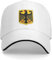 IEOGHWXY Baseballkappe Snapback Sonnenhut Deutschland Mantel verstellbar Papa Hut Sport Frühling Geburtstagsgeschenk für Männer Frauen