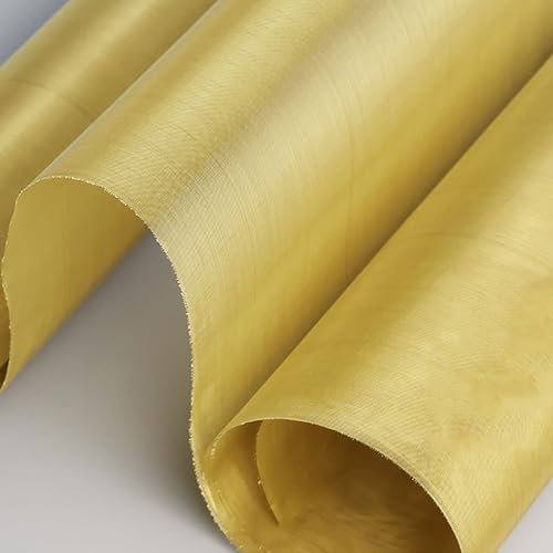 TIHONORI Rete in Filo di Ottone, 3-24 Mesh Rete in Ottone 100x100cm per Zanzariera, Tappetino di Messa a Terra DIY, Schermo di Segnale, Filtro a Maglia Fine,12 Mesh