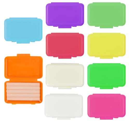 10 Stück Kieferorthopädisches Wachs, Zahnwachs für Zahnspange, Dentalwachs Zahnspangenträger Wach, Zahnspangen Wachs, Dental Braces für Zahnspange zur Linderung von Reizungen und Schmerzen