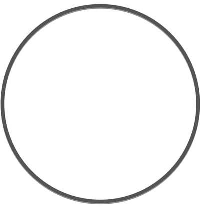Bokcztml Gummi-Riemenscheibe, Antriebsriemen, quadratisch, Gummi, 1,2 mm Dicke, für Bandmaschine, Recorder-Riemen, 1 Kassettenmaschine