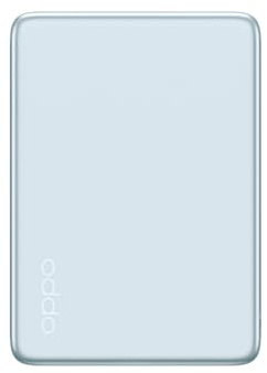 OPPO MPBV02 Portable Charger, 5000 mAh, Magnetic, Wireless Charging, External Battery, Compatible with Apple Devices, Power Bank, Blue