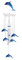 StealStreet ss-g-98674 Windspiel Acryl Dolphin hängende Dekoration Garten Veranda Collection