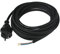 as - Schwabe Cavo di collegamento per trapani – 5 m in gomma H07RN-F 2 x 1,0 mm – Spina per contorno con filo – Cavo adattatore con terminali – cantieri e commerciali – IP44 – nero 70552