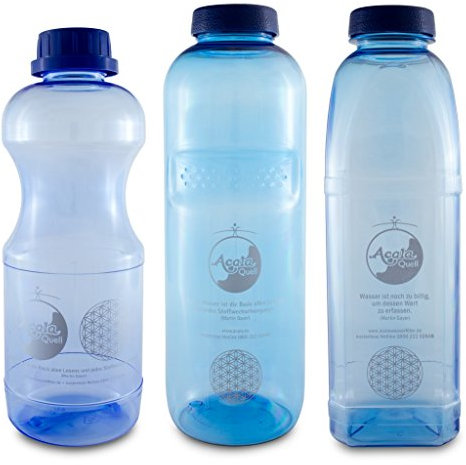 Tritan Trinkflaschen vonv Acala Trio Set 3 x1 Liter