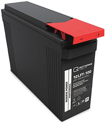 Q-Batteries by Narada 12NDT100S / 12V 100Ah Frontterminal Blei Akku/Blei-Vlies-Akku VRLA 12-100F