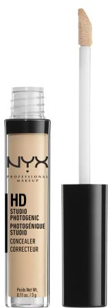 NYX PROFESSIONAL MAKEUP Professional Makeup HD Photogenic Concealer Wand, Für alle Hauttypen, Mittlere Abdeckung, Farbton: Nude Beige