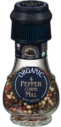 Drogheria & Alimentari, Organic 4 Peppercorns Mill, 1.24 oz (35 g)