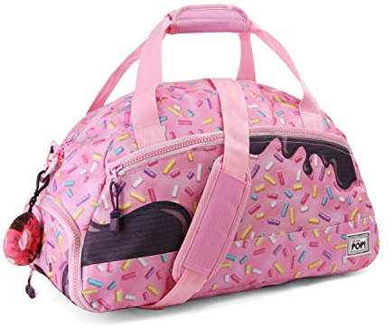 Oh My Pop! Sprinkles-Borsa Sportiva Uptown, Rosa, 24 x 51 x 28 cm, Capacità 33.5 L