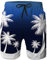 Loveternal Hawaii Costume Uomo Mare Boardshorts Summer Beach Pantaloncini da Surf Ananas Beach Short con Tasche Laterali XXL