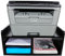 EasyPAG Desktop Wood 2 Tier Printer Stand with Storage Fax Shelf Office Desk Tidy Supplies Organiser A4 Paper Holder,Black