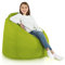 Italpouf Sitzsack XL, Riesensitzsack, Sitzkissen, Indoor & Outdoor, Sitzsack Sessel für Kinder und Erwachsene, EPS Perlen Füllung, Abnehmbarer Bezug, Wasserdicht, Zertifiziert, Limette