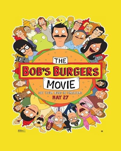 The Bob's Burgers Movie Poster 30 x 40 cm