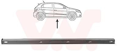 VAN WEZEL Einstiegsblech 5894106 innen | Kompatibel mit: VW GOLF V, GOLF V Variant, TOURAN