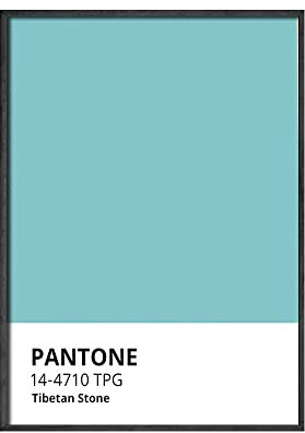 Pantone Color Wall Art Decor Prints Poster Gelb Blau Grün Rosa Modernes Leinwandbild for Wohnzimmer Dekoratives Bündel Krankenschwester (Color : B, Size : 50x70CM No Frame)