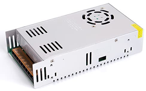 ANGEEK 24V 20A 480W DC Schaltnetzteil AC 110V/220V auf DC-24V Netzteil, Transformator mit konstanter Spannung, geeignet für LED-Streifen, Kameras, Überwachungssysteme, Beleuchtungsprojekte, etc.