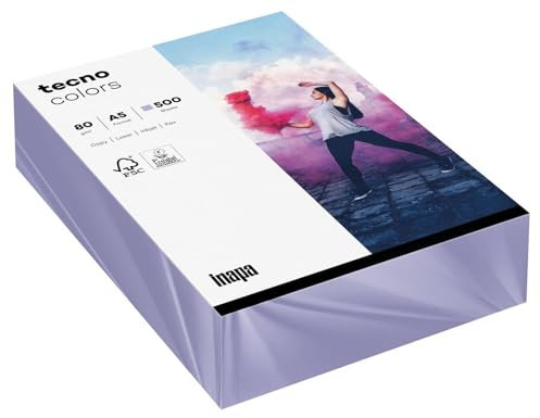 Rainbow Kopier-Papier A5, 80 g/qm, 500 Blatt, violett