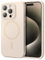 ESR für iPhone 15 Pro Max Hülle, Kompatibel mit MagSafe, Unterstützt Magnetisch Laden, Dünne für iPhone 15 Pro Max Handyhülle Case Flüssigem Silikon, Stoßdämpfendes Display - und Kameraschutz, Beige