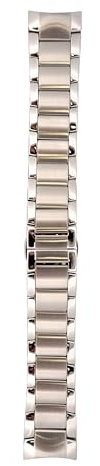 Emporio Armani Armbanduhren für Herren 22mm, Silber Edelstahl, original ersatzband für AR2448