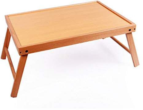 Tavolino pieghevole per computer portatile, con vassoio da portata di grandi dimensioni, per gaming, scrivania con gambe regolabili e design pieghevole, per letto, divano o pavimento
